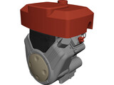 Vanguard 356400 Engine 3D Model preview