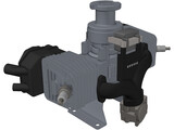 Zenoah G80 Twin Engine 3D Model