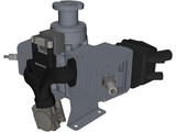 Zenoah G80 Twin Engine 3D Model