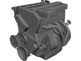 Engine 3D Model preview