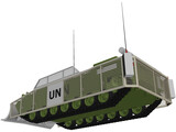 Engineer Tank with Mineplow 3D Model