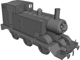 English Fantasy Tank Engine 3D Model preview