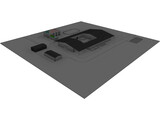 Equestrian Center 3D Model