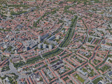 Erfurt City, Germany (2022) 3D Model preview