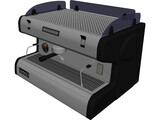 Espresso Bar 3D Model preview