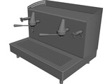 Espresso Machine 3D Model preview