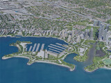 Etobicoke, Toronto, ON, Canada (2019) 3D Model