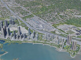 Etobicoke, Toronto, ON, Canada (2019) 3D Model