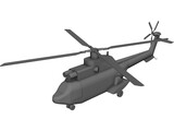 Eurocopter AS-332 Super Puma 3D Model preview