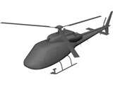 Eurocopter AS-355 Ecureuil 2 3D Model preview