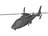 Eurocopter AS-365 Dauphin 3D Model preview