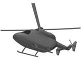Eurocopter BK-117 3D Model
