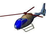 Eurocopter EC-120 Colibri 3D Model