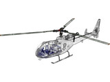 Eurocopter Gazelle 3D Model