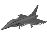 Eurofighter 2000 3D Model preview