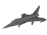 Eurofighter 2000 3D Model preview