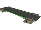 European Bridge 3D Model preview