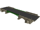 European Bridge 3D Model preview