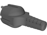 European Electrical Plug 3D Model