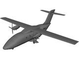 Evektor EV-55 Outback 3D Model preview