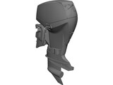 Evinrude E-Tec 40-60 HP Outboard Motor 3D Model preview
