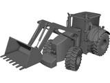Excavator 3D Model preview