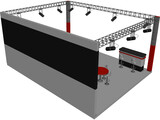 Exhibition Stand Ersel 3D Model preview