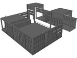 Exhibition Stand 3D Model