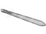 Exocet Missile 3D Model