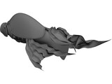 Exotic Fish 3D Model preview