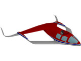 Experimental VTOL Plane 3D Model