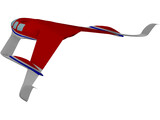 Experimental VTOL Plane 3D Model