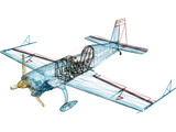 Extra 300L 3D Model