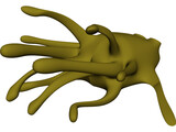 Extra Terrestial Fish 3D Model preview