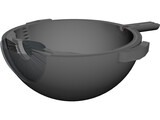 Eye Cutaway 3D Model preview