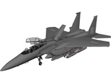 F-15 Hornet 3D Model preview