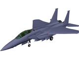 F-15E Strike Eagle 3D Model preview