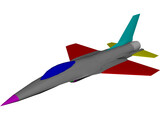F-16 3D Model preview