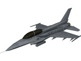 F-16 3D Model preview