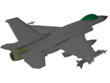 F-16 Falcon 3D Model