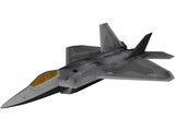 F-22 Raptor 3D Model preview