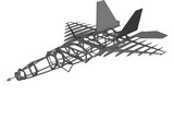 F-22 Raptor for Free Fly 3D Model preview