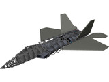 F-22 Raptor RC 3D Model preview