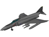 F-4 Phantom II 3D Model preview