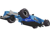 F1 Benetton 2001 3D Model