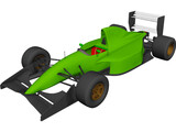 F1 Lotus-Ford 107 3D Model preview