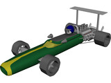 F1 Lotus 3D Model preview