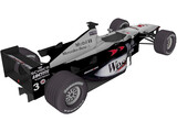 F1 McLaren 2001 3D Model