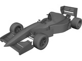 F1 McLaren MP4/8 3D Model preview