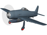 F8F-2 Bearcat 3D Model preview